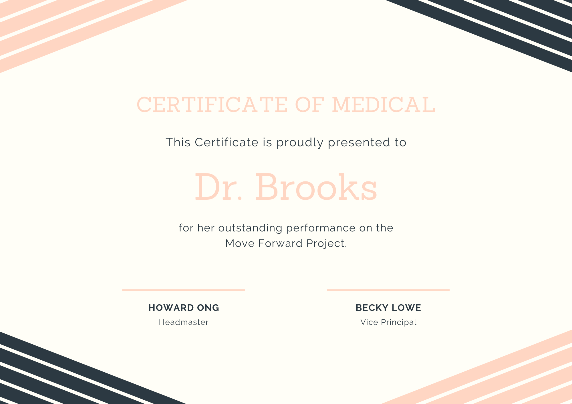 Triangles-and-Stripes-Achievement-Certificate